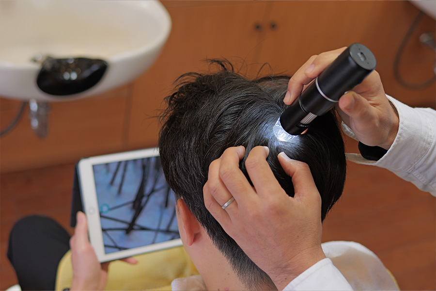 エイジング診断の様子